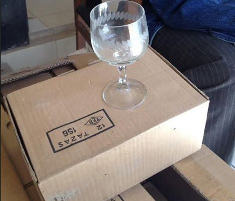 Caisse de Six verres