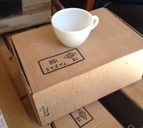 Paquet de 12 Tasses de café